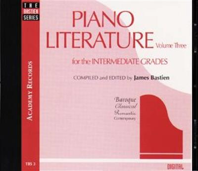 Piano Literature Volume 3 (CD)